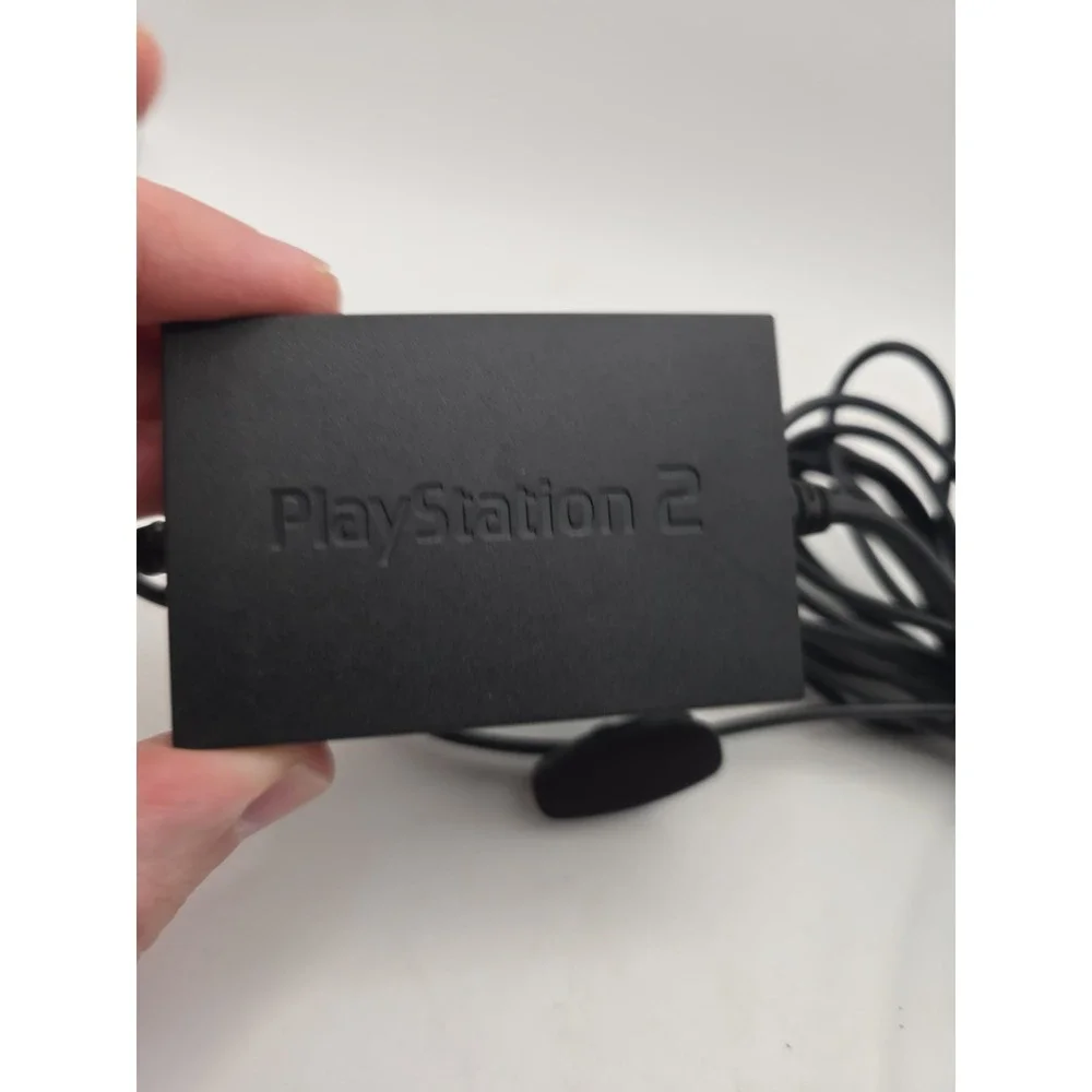 Playstation 2 O.E.M. Sony Chat Headset Flexible Mic & Adj. Earpiece Untested